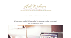 Desktop Screenshot of andiwickman.com